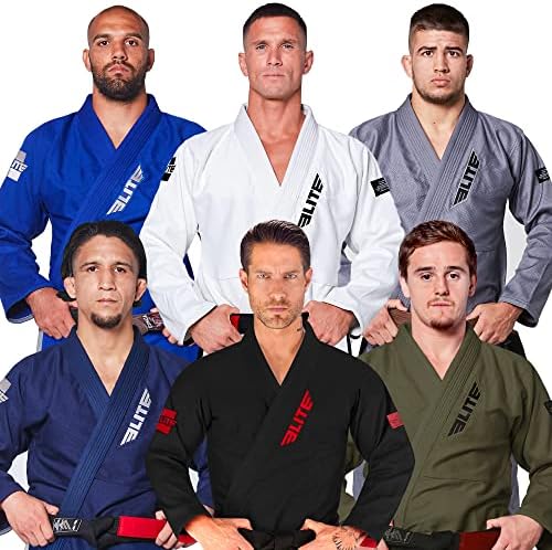 Elite Sports Unisex Adult Bjj Gi Adult Bjj Gi (pack of 2)