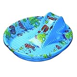 Tobogan, resistente, Bebes y niños .Mi primera piscina con tobogan. 119X120X37CM