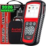 Autel AutoLink AL619 OBD2 Scanner, 2026 Newer ABS SRS Airbag Diagnostic Code Reader with10 OBDII Test Modes, Turn Off Check Engine Light, DTC Lookup, Live Data, Updated of MS319/ AL519/ ML519/ ML619