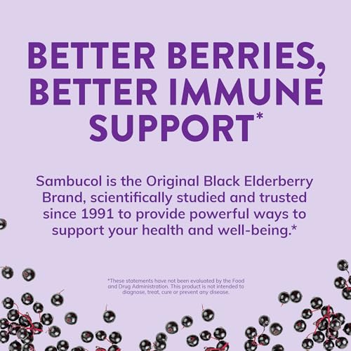 Sambucol Black Elderberry Effervescent Tablets - Elderberry Dissolvable Tablets with Zinc and Vitamin C for Adults, Quick Dissolve, No Artificial Flavors - 15 Count, 2-Pack