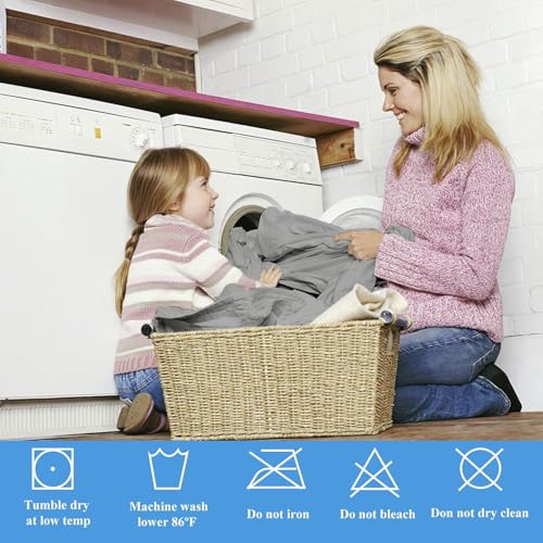 Image of Twin Waterproof Mattress Protector - Noiseless, Breathable, Machine Washable Fitted Mattress Cover with Deep Pockets up to 5 inch-21 inch（Dark Grey）