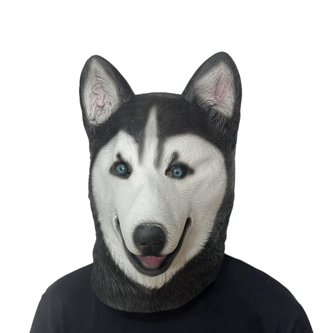Amazon.co.jp: 犬 イヌ仮面 ハスキーマスク 柴犬 面白い アホ