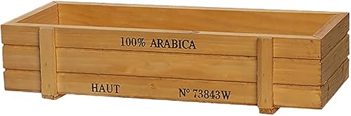 Miniatura 10 de ARTIBETTER Caja de almacenamiento de botellas amargas, multiherramientas, soporte de vino de madera, cajas de herramientas multiusos, cajas
