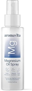 Magnesium Oil Spray, Ultra-Pure Zechstein Magnesium Chloride for Muscle Comfort, Night Relaxation, Tired Legs, External Topical Use, 3.4 fl oz 100ml 100