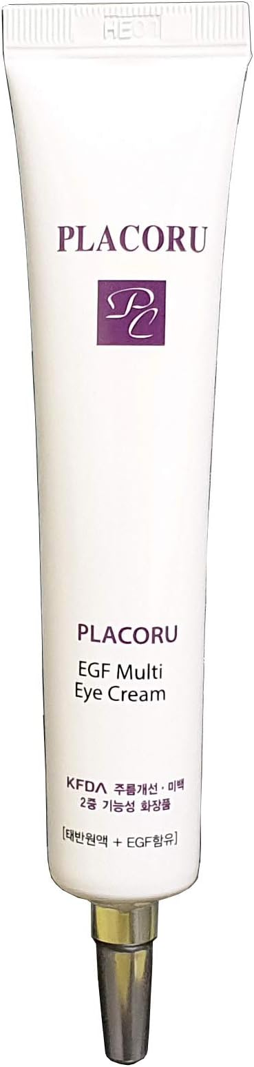 PLACENTA + EGF MULTI EYE CREAM for Freshen, Whitening, Anti-aging and Tighten Facial Skin
