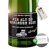 🍀 DEUTSCHER PREMIUM-DRUCK MIT CHARME - Mit hochwertigem Druck auf dauerhaft selbstklebenden Etiketten aus Deutschland sorgst du für ein unvergessliches Andenken. Lass dich überzeugen und schenke ein liebevolles Detail, das bei jedem Geburtstag gut ankommt!