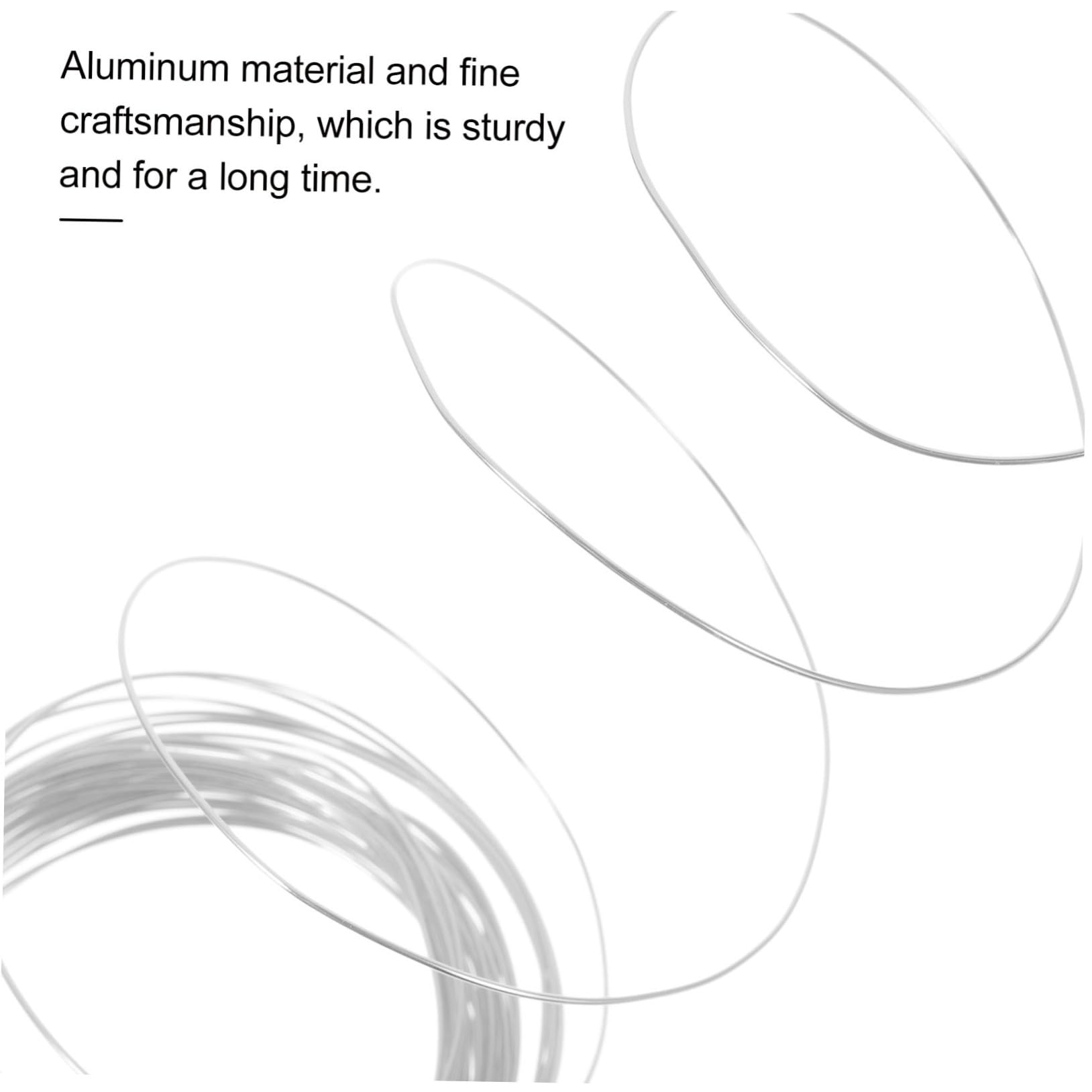 SEWOART Aluminum Bonsai Wires Rolls Mm Diameter Garden Bonsai Training Wire DIY Craft Aluminum Trim Coil