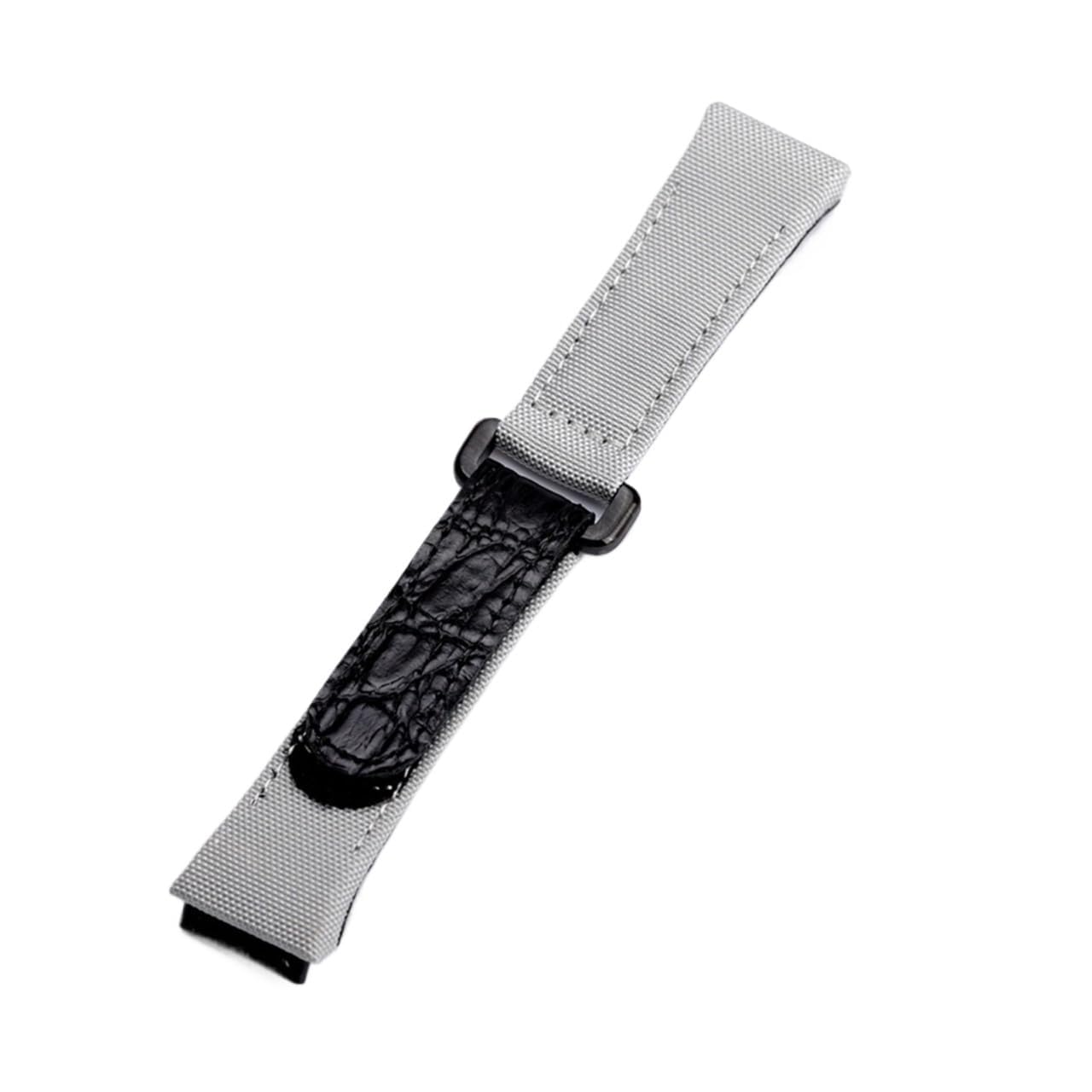 Bracelet de montre cuir véritable 25mm pour remplacer bracelet rigide