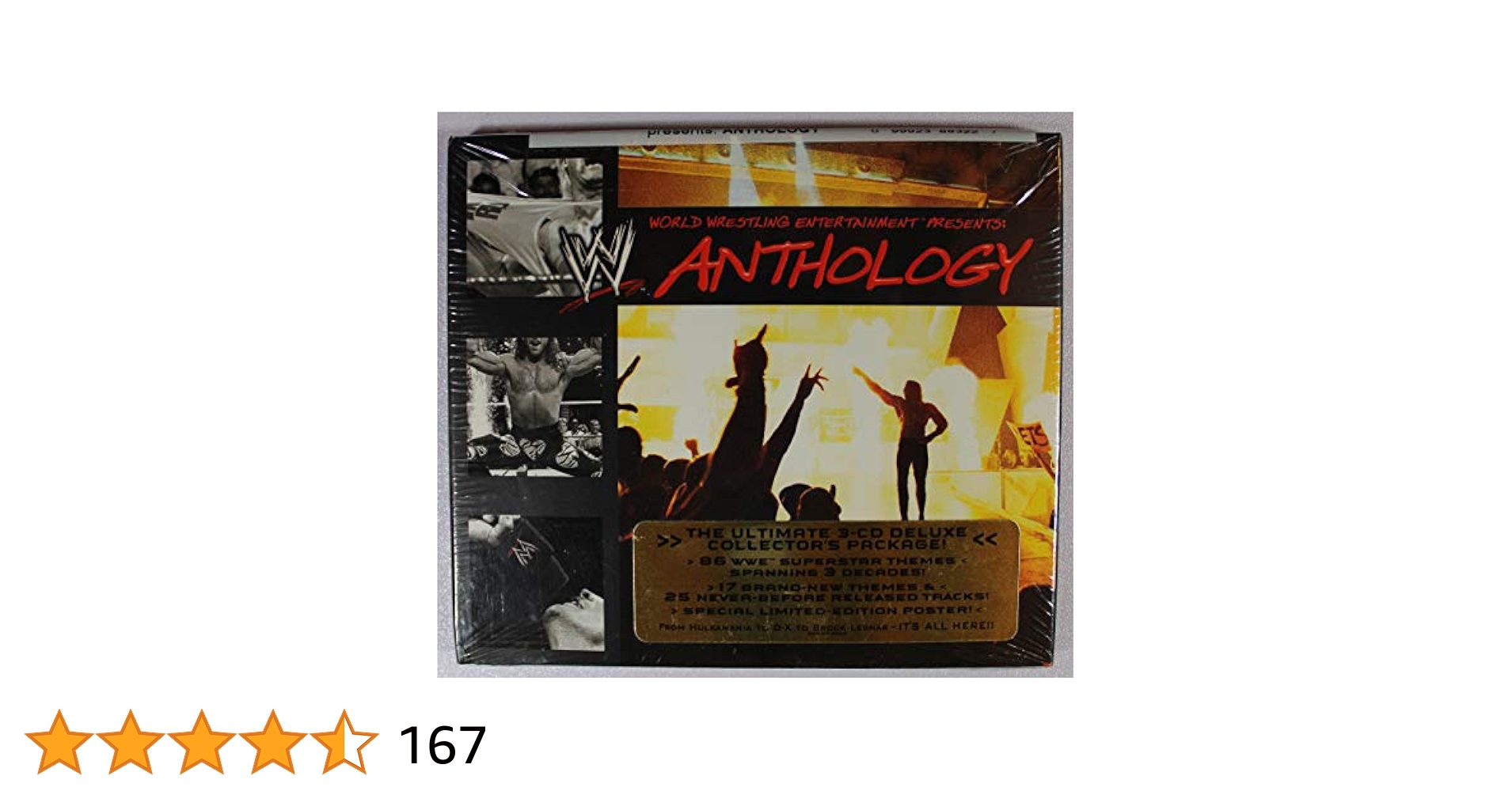 WWE WWF プロレス 音楽 CD 10作品セット　大ボリューム♪ WWE WWF プロレス 音楽 CD 10作品セット 大ボリューム♪ WWE WWF