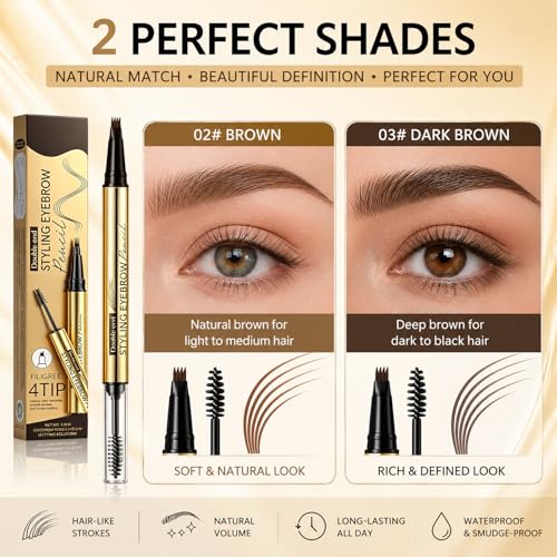 LureLuxe 2 in 1 Brow Pencil and Gel - image 6