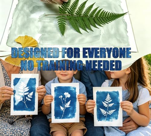 Cyanotype Sensitizer Kit 200g – 1:1 Mix, No Dilution, for Fabric & Paper — view 5