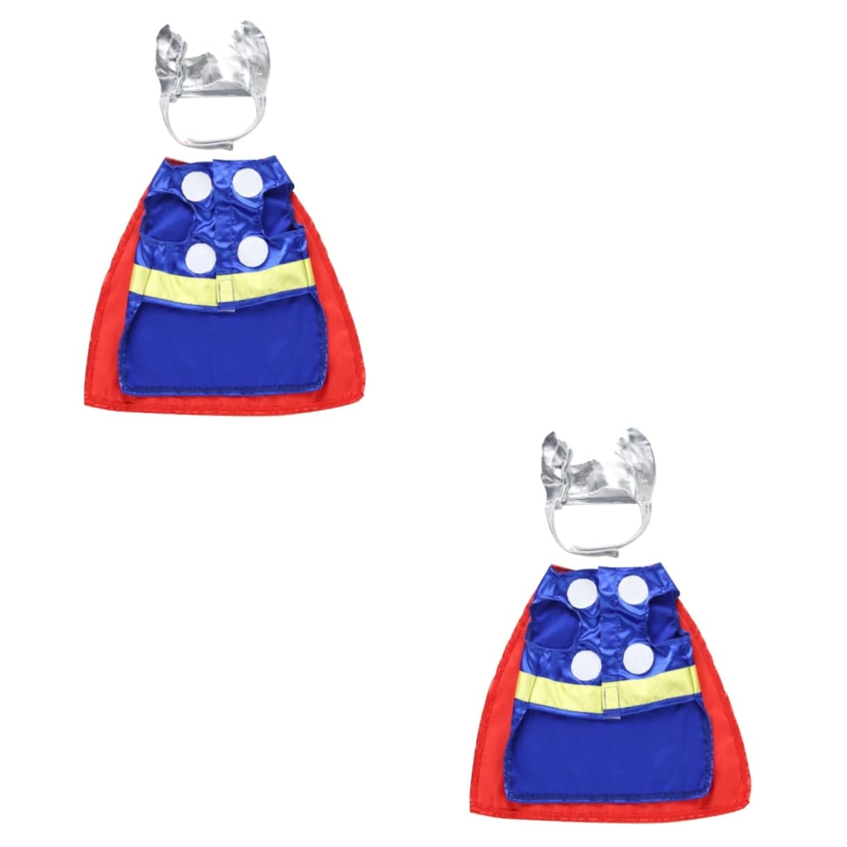Vêtements décoratifs pour Halloween Housoutil costume cosplay chien respirant lot de 2 ensembles