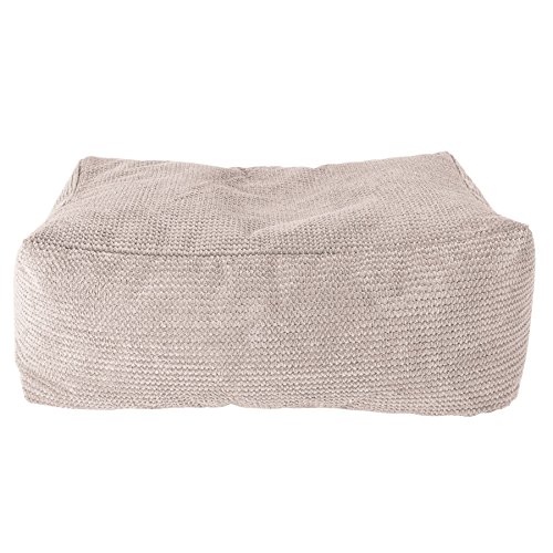 Preisvergleich Produktbild Lounge Pug®, Groß Fußhocker Pouf, Pom-Pom Creme