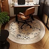 Effectively Protect Hard Floors : Office chair floor protectors prevent wheels or floors from wear and tear, such as hardwood, tile, laminate or linoleum floors (not suitable for carpets or semi-carpets) and extend their service life. It also helps reduce the noise of rolling chairs, so it won't affect others even if you play or work at night.