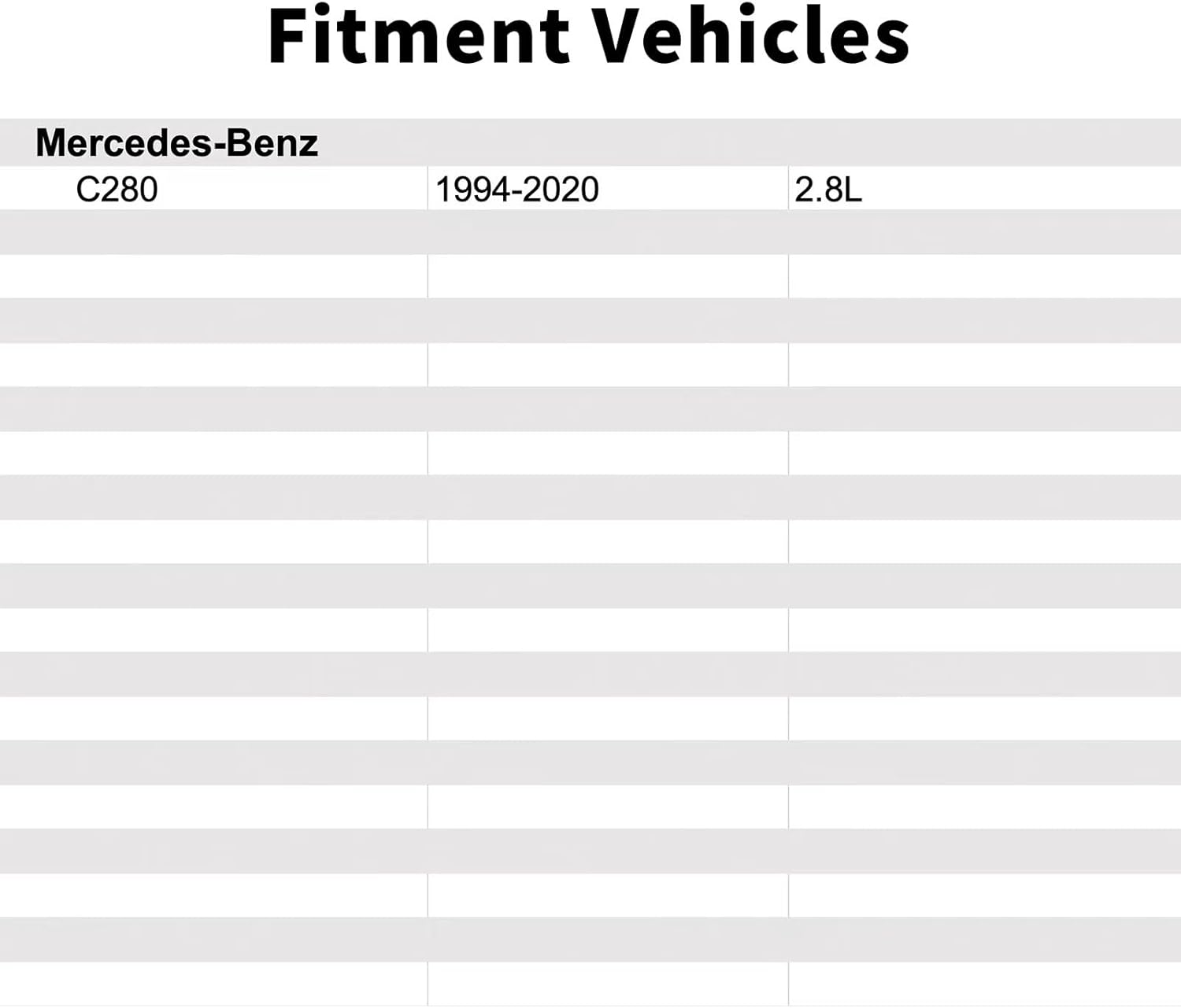 0075421318 Ambient Air Temperature Sensor Compatible with Mercedes-Benz C280 1994 1995 1996 1997 1998 1999 2000 2001 2002 2003 2004 2005 2006 2007 2008 2009 2010 2011 2012-2020 C280.