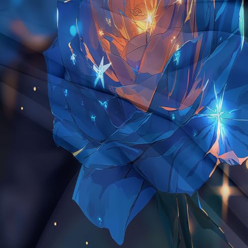 Housse de couette plante rose bleue protège votre lit simplement grâce au zip fluide - 5