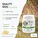 4-BEINER Beauty-Dog: Vitamine für Hunde mit Omega-3, Vitamin B Komplex, Vitamin C, Biotin, Bierhefe Hund, Schwarzkümmelöl, Zink, Jod, Selen für Haut und Fell & zur allgemeinen Stärkung, Pulver