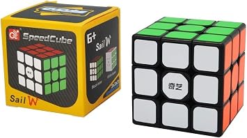 QI YI TOYS Speed Cube Latest Generation 3x3x3 Magic Cube, Fast and Smooth, Durable and Non-Toxic Material, Magic Cube for Adults and Men (Speedcube 3x3x3)