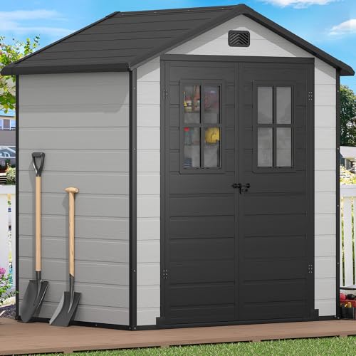 DWVO 6x4.4 FT Outdoor Shed