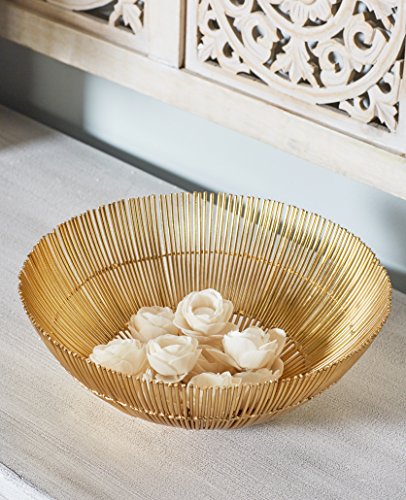 Sola flower blanca Deco 79 para centros de mesa de salon modernos 7