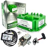 Navitas 440 Amp TSX3.0 DC Controller Compatible with Club Car Precedent, Onward, Tempo & DS Models with Curtis 1510/1515 | 48V Upgraded Golf Cart Speed & Torque Controller w/ Bluetooth