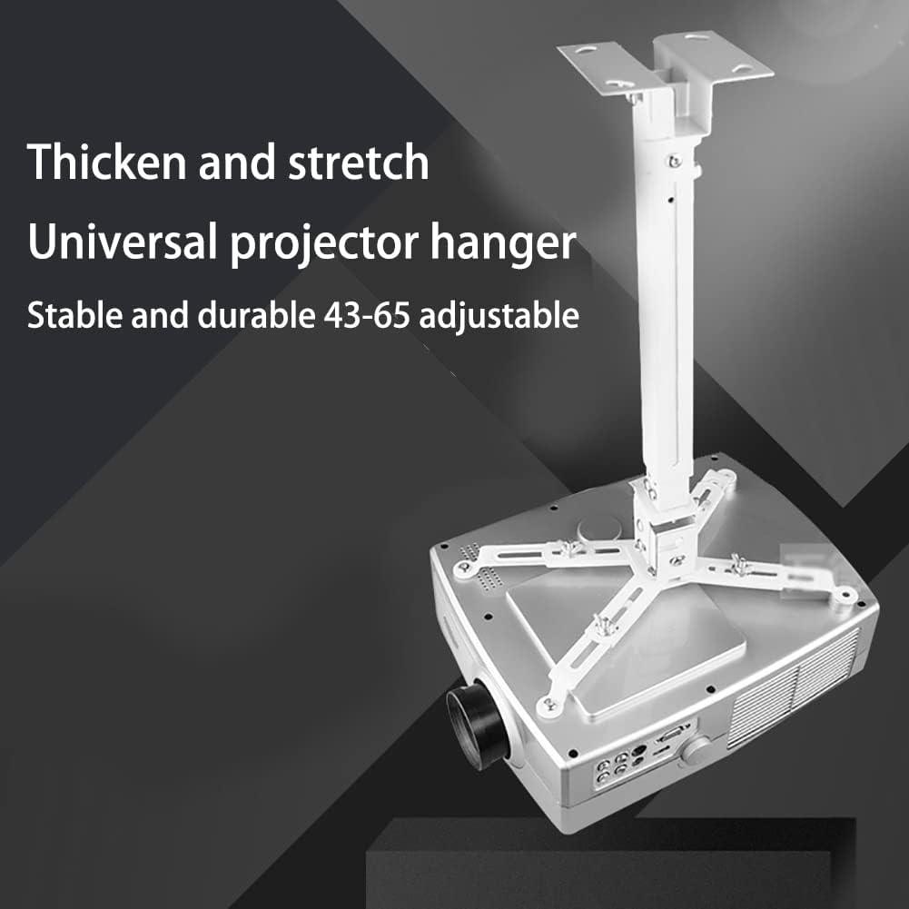 Projector Stand Adjustable Projector Bracket Stand Ceiling Mount Loading Wall Hanging Projector Bracket Holder Stretch Holder Projector Bracket Mount