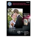 HP Premium Plus Photo Paper, soft Gloss (25 Sheets, 8.5 x 11 Inches)