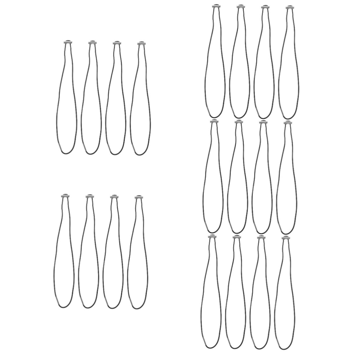 TOPBATHY 20 Pz Sacco Della Spazzatura Riparato Fascia Di Fissaggio Per Bidone Della Spazzatura Fascia Portarifiuti Chiusure Per Borsa Da Trasporto Cestino Della Banda Elastico