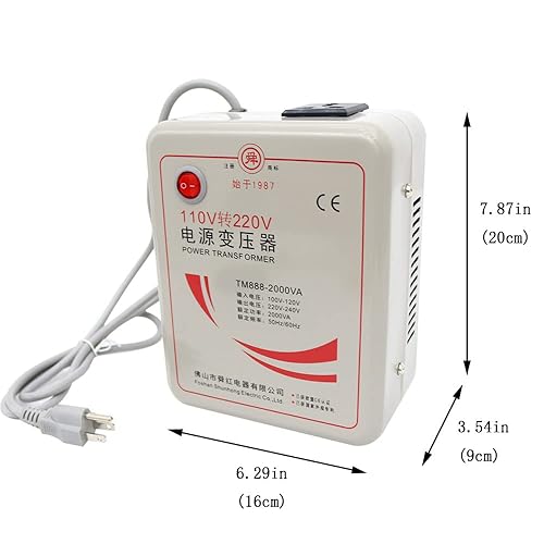 Miniatura 2 de INTBUYING Inversor Step Up Convertidor de voltaje 110v a 220v Transfomer Adaptador comercial 2000 W para Europa Asia Electrodomésticos usados en EE.