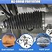 GAOLAOSY Car Steering Rack and Pinion Boot Kit, Waterproof & Dustproof Silicone Auto Inner Tie Rod Boot with Locking Clamps and Cable Ties, Universal Vehicle Replacement Accessories