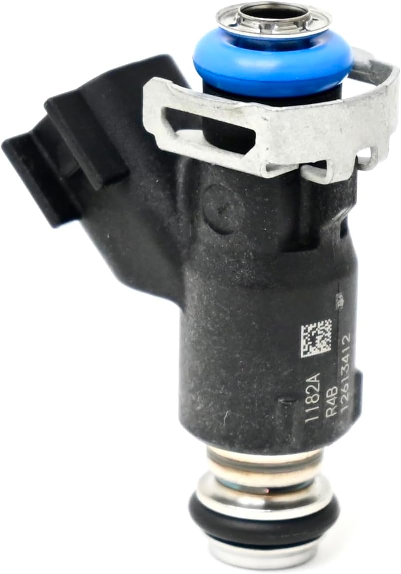 Single 12613412 50lb/hr Truck Fuel Injector | L96 Flex Fuel 46mm EV6 USCAR Connector | Direct Replacement for GM V8 Engines