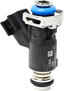 Single 12613412 50lb/hr Truck Fuel Injector | L96 Flex Fuel 46mm EV6 USCAR Connector | Direct Replacement for GM V8 Engines