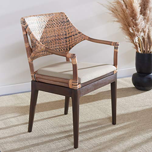 Safavieh Home Collection Carlo Arm Chair, Honey #TOP11