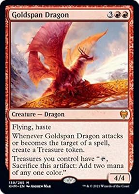 Magic: The Gathering - Goldspan Dragon - Kaldheim