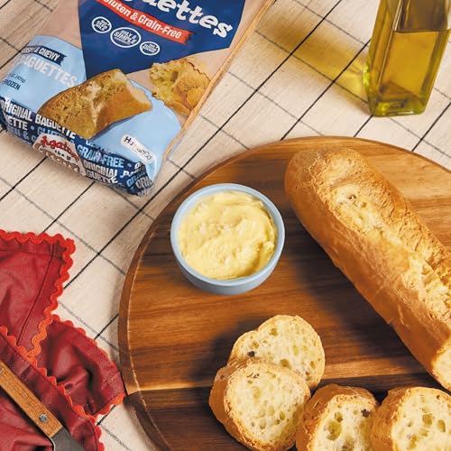 Image of Against the Grain Gluten-Free Original Baguettes, 15 oz, No Grains, Seed Oils or Preservatives; Frozen Bread, 2 Baguettes