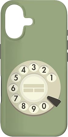 Vintage Rotary Dial Phone Retro Telephone Case for iPhone 17