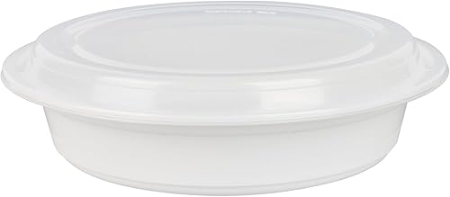 Miniatura 125 de Restaurantware Asporto - Cajas para llevar de 16 onzas, 50 recipientes de alimentos para llevar para microondas, tapas de plástico transparente Negro