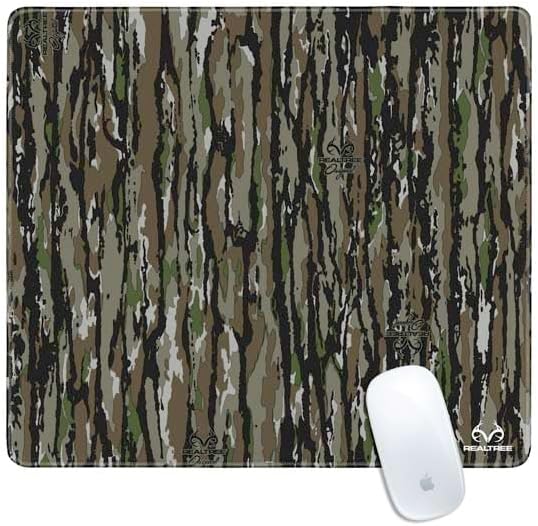 Skinit Large Gaming Mouse Pad - Officially Licensed Edge Pink Camo Design with Stitched Edges, Waterproof, Non-Slip Rubber Base, Desk Mat for Keyboard & Mouse, 31.5" x 11.8" inches