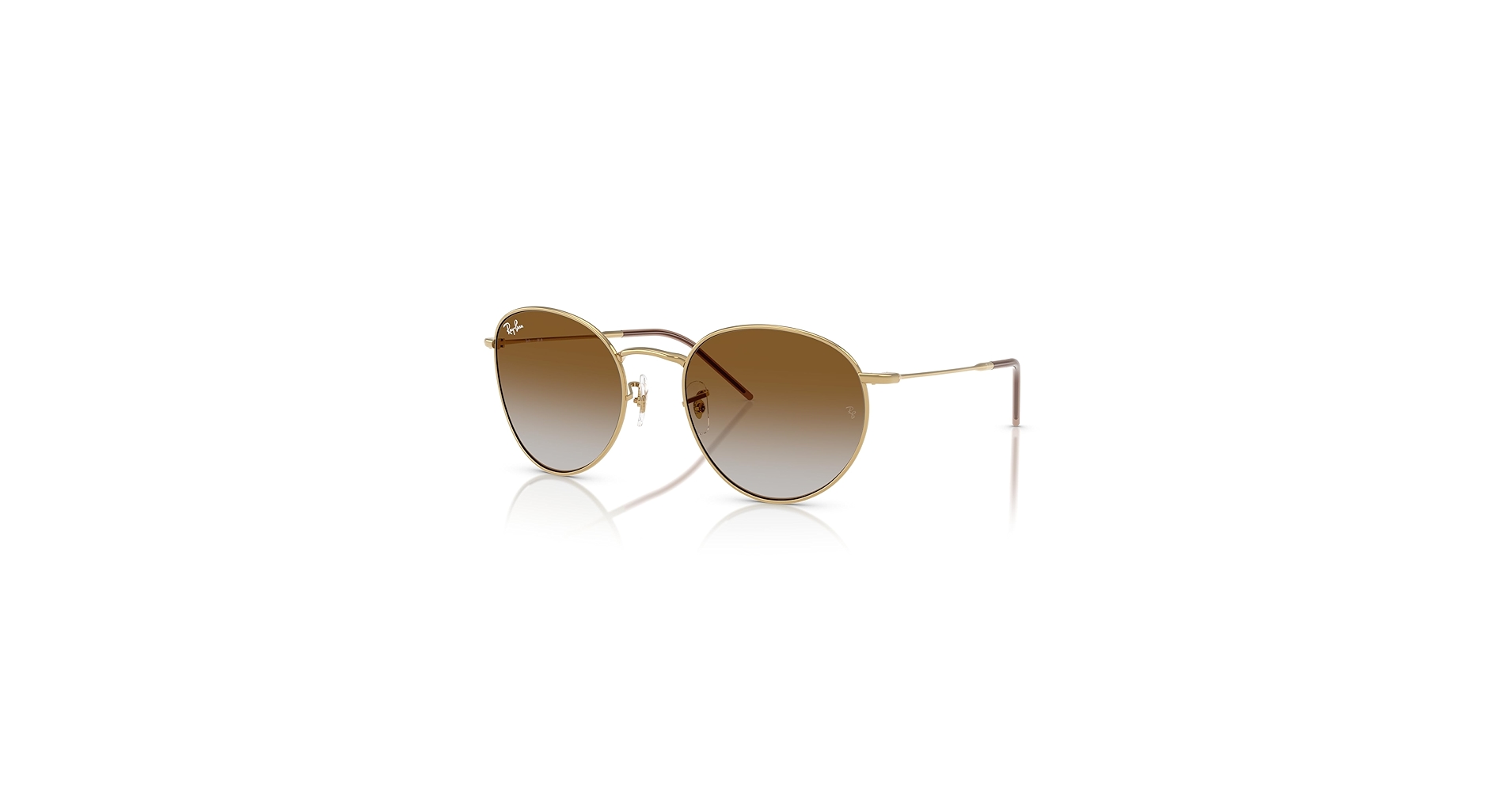 Amazon.com: Ray-Ban RBR0103S Round Reverse Sunglasses, Black