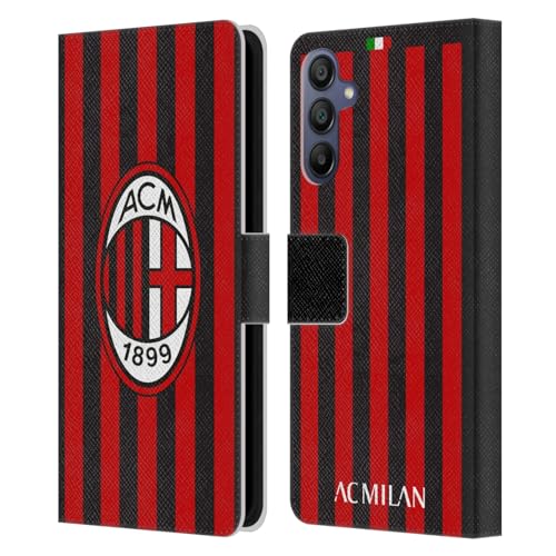 Funda AC Milan para Samsung Galaxy A15 en cuero elegante para aficionados