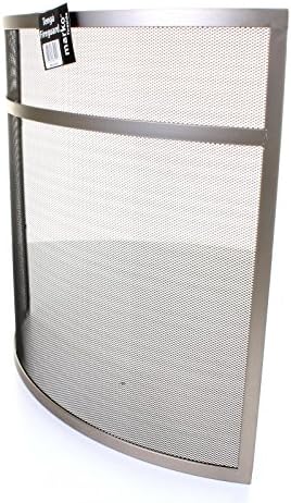 Marko Fireside Tenga Fire Guard Screen Protector Cover Fireplace Shield Spark Fireside Black Mesh