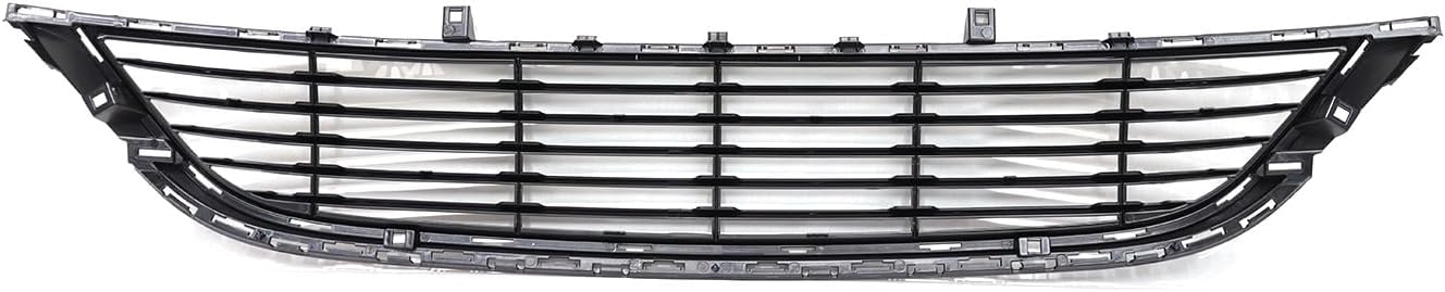 Front Lower Grille w/o Fog Lamps Compatible with 2015 2016 2017 Chrysler 200 Replacement for 68202988AC,CH1036134 - Textured Black Front Bumper Grille