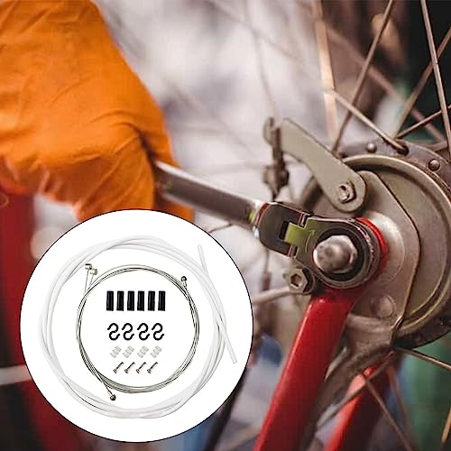 Kabel hamulcowy do roweru, zestaw osłon kabli hamulcowych do rowerów, uniwersalny kabel hamulcowy do roweru, zestaw do wymiany linki hamulcowej i obudowy, zestaw obudowy linki hamulca rowerowego