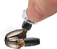 Vista 5 de AZLA SednaEarfit Crystal Standard (SS/S/MS) - Earbud Tips for Wireless Headphones - Noise Canceling Earbuds Replacement Tips - Eartips Compatible