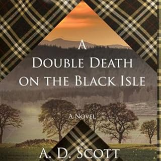 A Double Death on the Black Isle Audiolibro Por A. D. Scott arte de portada