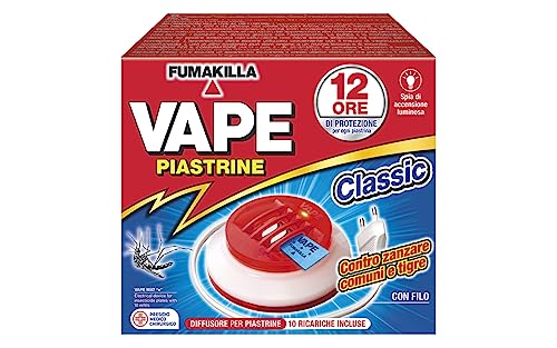 ELETTROEMANATORE PIASTRINA FILO +10 PIASTRINE VAPE
