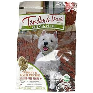 Tender & True Organic Turkey & Liver Recipe Dog Food, 4 lb