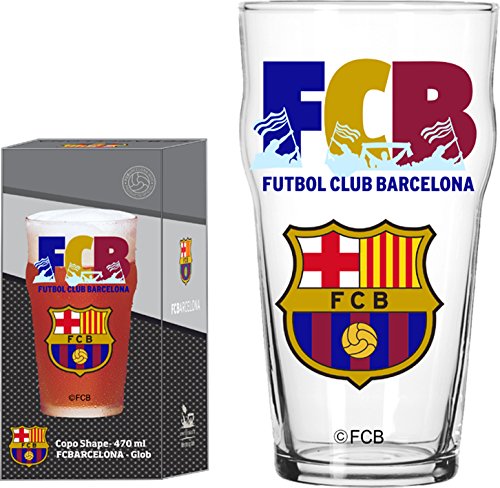 Copo Pub 470 Ml Barcelona Fcb Globimport Transparente