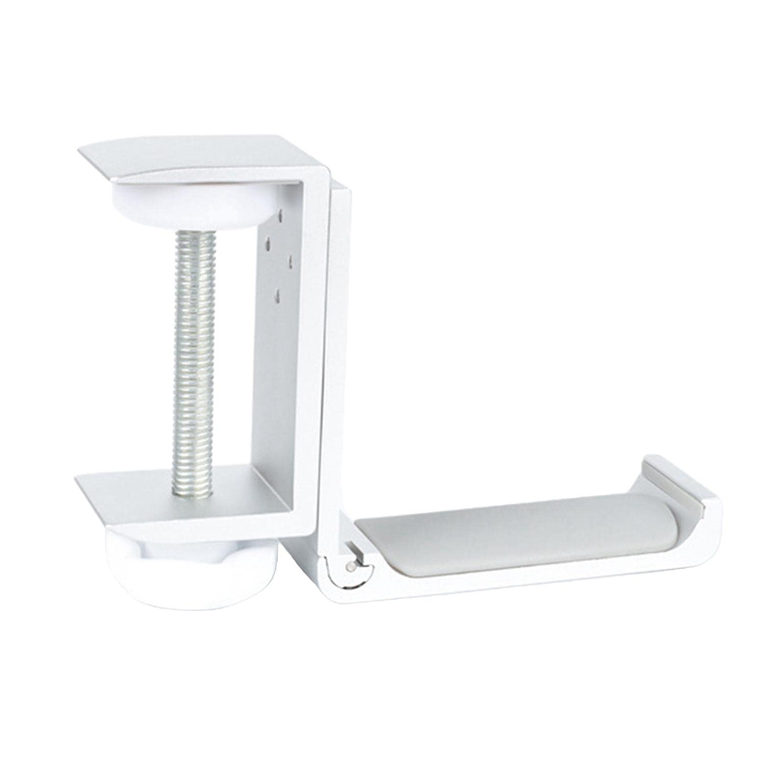 metal alloy gaming headset headphone hook holder foldable stand silver a|consumer electronics