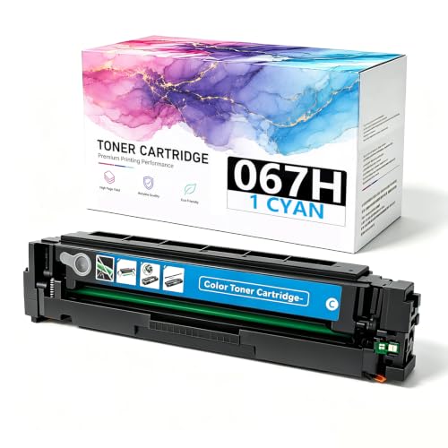 Cartouche de toner cyan 067 haute capacité pour Canon MF651Cw MF655Cdw MF657Cdw